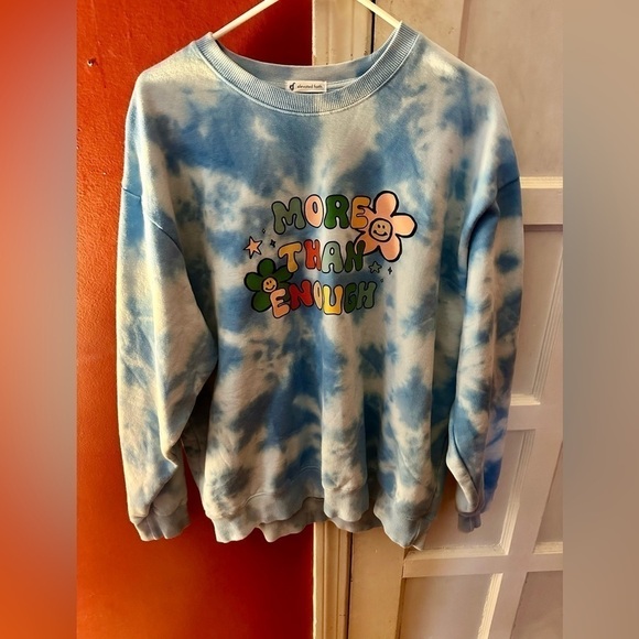 Elevated Faith More Than Enough Oversized Unisex Crewneck Sweatshirt - Picture 3 of 10